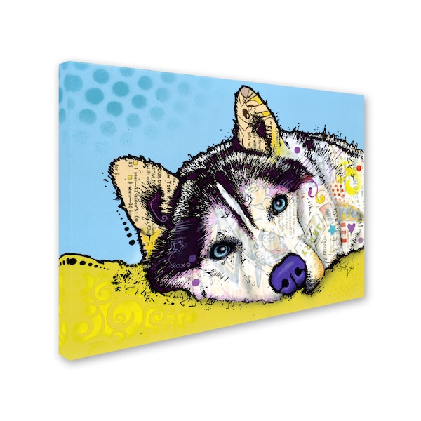 Dean Russo 'Siberian Husky II' Canvas Art,14x19